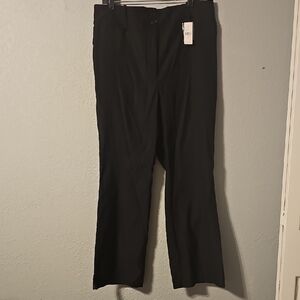 Lane Bryant Elegant Black Wide Leg Pants